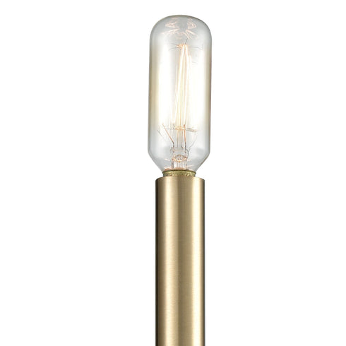 Elk livington Livingston 1 Light Vanity Lamp In Matte Black Model: 15273/1