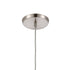 Elk Liz 1 Light Mini Pendant In Satin Nickel With Model: 21192/1