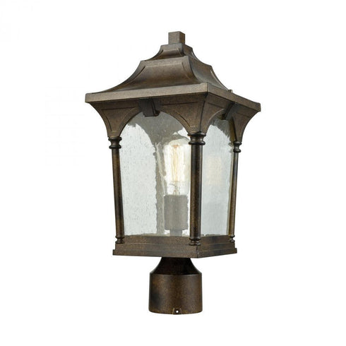 Elk Loringdale 1 Light Outdoor Post Mount In Model: 45048/1