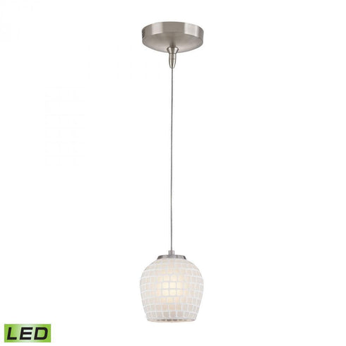 Elk Low Voltage LED Collection 1 Light Mini Model: PF1000/1-LED-BN-WHT