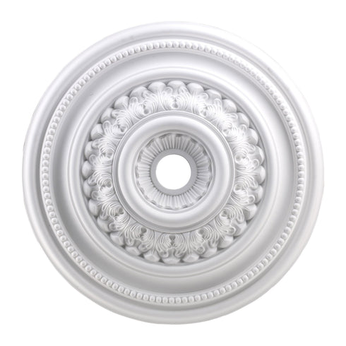 Elk M1022WH English Study 32-inch Medallion In White