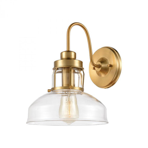 Elk Manhattan Boutique 1 Light Sconce In Brushed Model: 46570/1
