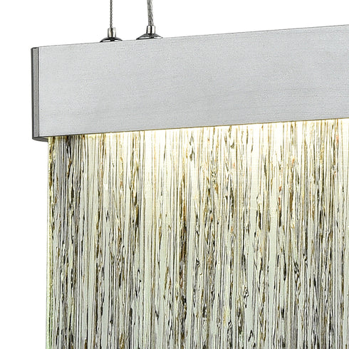 Elk Meadowland 1 Light Mini Pendant In Satin Model: 85111/LED