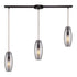 Elk Menlow Park 3 Light Linear Pendant Fixture In Model: 60044-3L