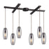 Elk Menlow Park 6 Light H Bar Pendant Fixture In Model: 60044-6