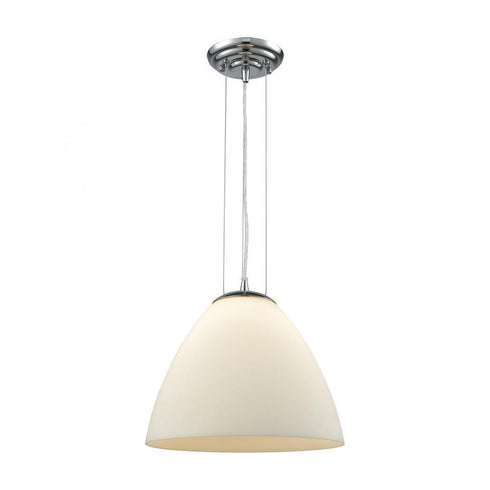 Elk Merida 1 Light Mini Pendant In Chrome With Model: 56521/1