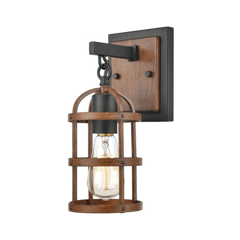 Elk Millville 1 Light Vanity Light In Oil Rubbed Model: 15482/1
