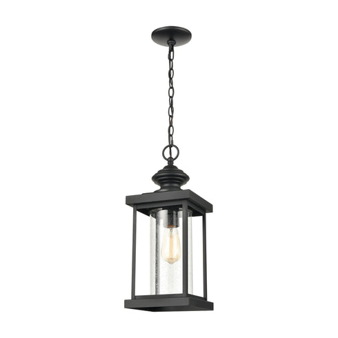 Elk Minersville 1 Light Outdoor Pendant In Matte Model: 45453/1