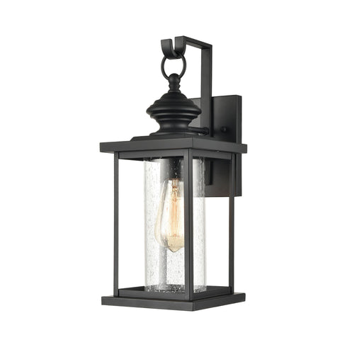 Elk Minersville 1 Light Outdoor Sconce In Matte Model: 45450/1