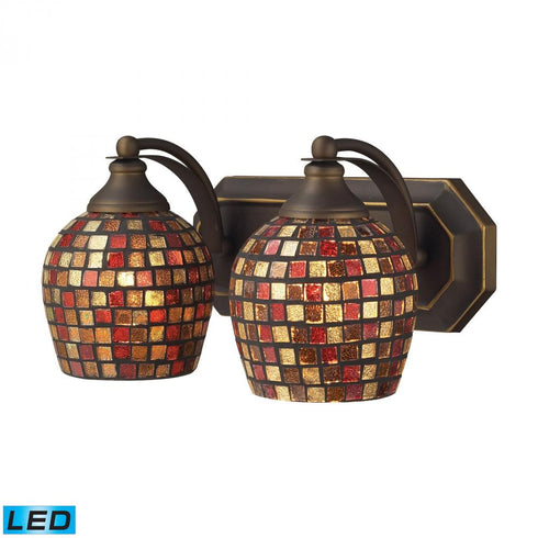 Elk Mix And Match Vanity Vanity Light Model: 570-2B-MLT-LED