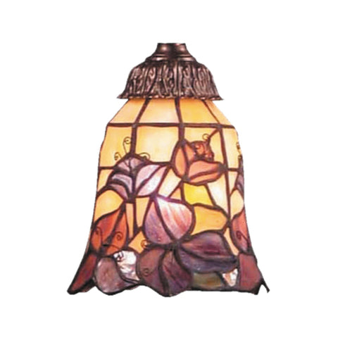 Elk Mix N Match 1 Light Floral Glass Shade Model: 999-17