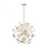 Elk Modish 6 Light Chandlier In Matte White With Model: 18285/6