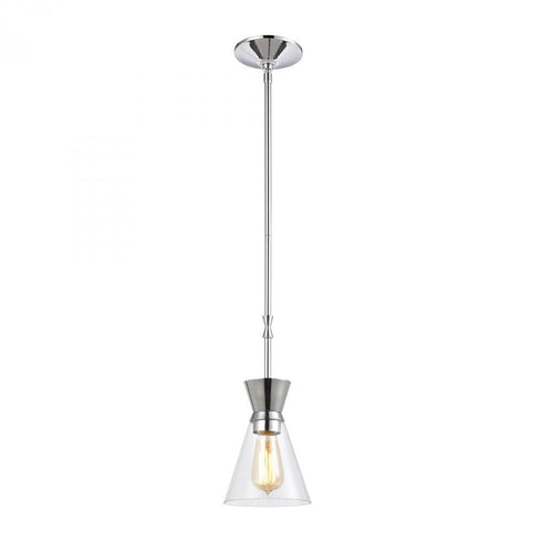 Elk Modley 1 Light Mini Pendant In Polished Model: 46453/1