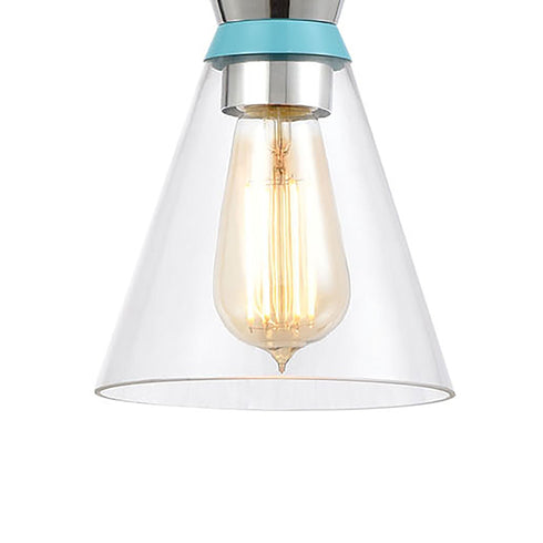 Elk Modley 1 Light Mini Pendant In Polished Model: 46473/1