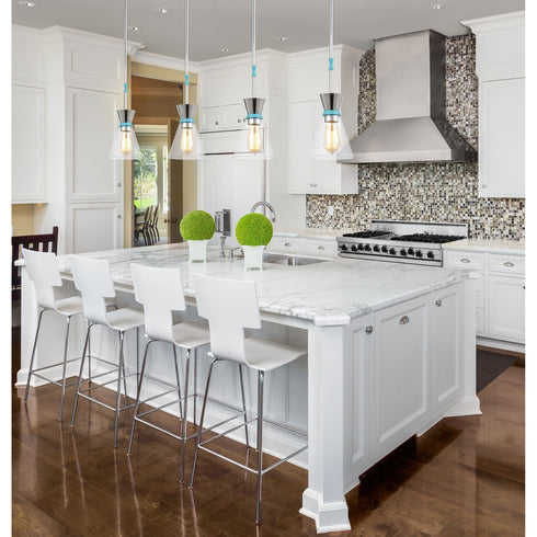 Elk Modley 1 Light Mini Pendant In Polished Model: 46473/1