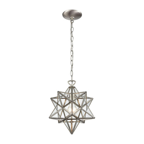 Elk Moravian Star 1 Light Mini Pendant In Model: 1145-019