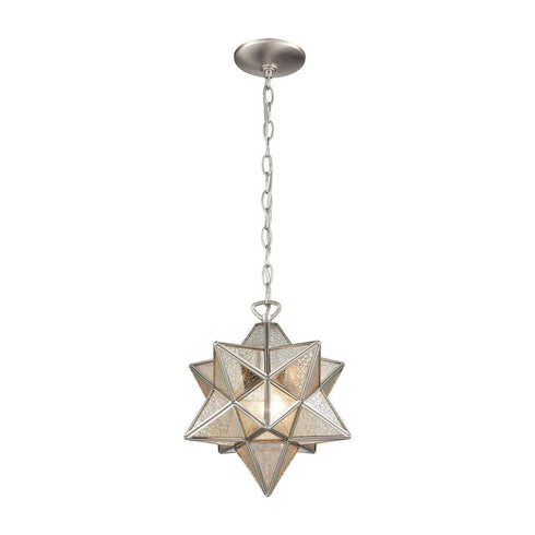 Elk Moravian Star 1 Light Mini Pendant In Model: 1145-022
