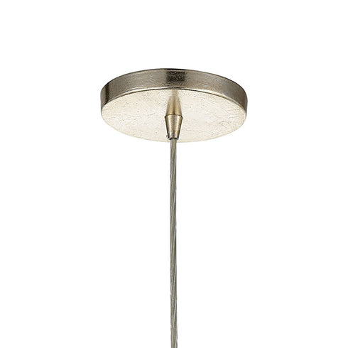 Elk Morning Frost 1 Light Mini Pendant In Silver Model: 32343/1