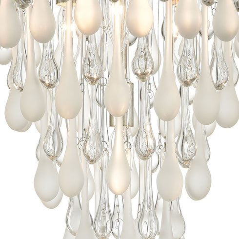 Elk Morning Frost 4 Light Flush Mount In Silver Model: 32341/4