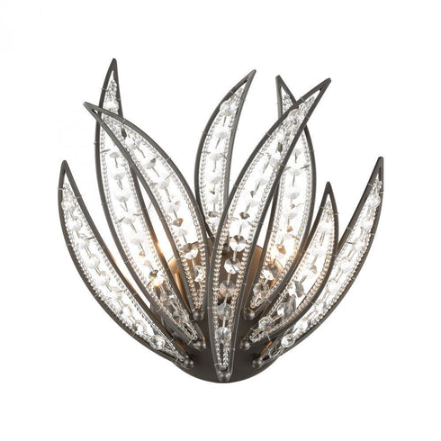 Elk Naples 2 Light Sconce In Dark Graphite With Model: 16361/2