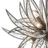 Elk Naples 8 Light Chandlier In Dark Graphite Model: 16364/8