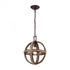 Elk Natural Rope 1 Light Mini Pendant In Oil Model: 63063-1