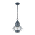 Elk Onion 1 Light Outdoor Pendant In Aged Zinc Model: 57173/1