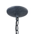 Elk Onion 1 Light Outdoor Pendant In Aged Zinc Model: 57173/1
