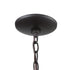 Elk Onion 1 Light Outdoor Pendant In Oil Rubbed Model: 57183/1
