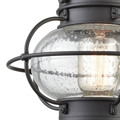 Elk Onion 1 Light Outdoor Wall Lamp In Oil Rubbed Model: 57180/1