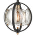 Elk Oriah 1 Light Mini Pendant In Matte Black Model: 15424/1