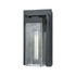 Elk Overton 1 Light Outdoor Sconce In Matte Black Model: 47500/1