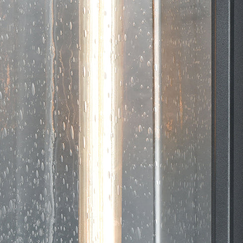 Elk Overton 1 Light Outdoor Sconce In Matte Black Model: 47502/1