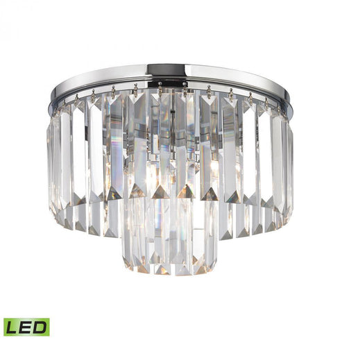 Elk Palacial 1 Light Flush Mount In Polished Model: 15213/1-LED