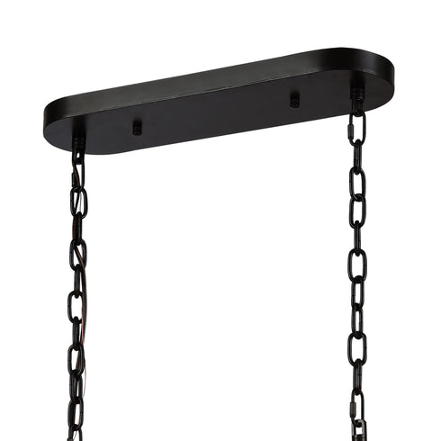 Elk Palacial 14 Light Linear Chandelier In Oil Model: 33069/14
