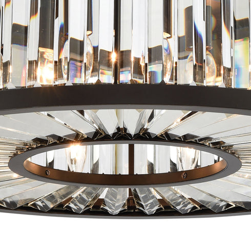 Elk Palacial 9 Light Chandlier In Oil Rubbed Model: 33067/9