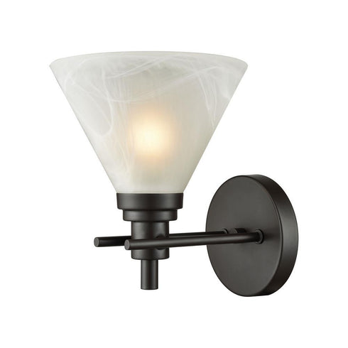 Elk Pemberton 1 Light Vanity Lamp In Oil Rubbed Model: 12400/1