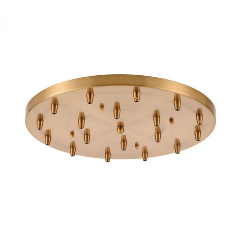Elk Pendant Options Pan Only 18 Light Round Model: 18R-SB