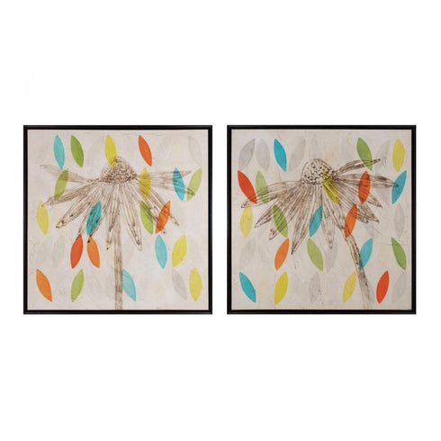 Elk Petals I And Ii Set Of 2 (giclee On Canvas Model: 10231-S2