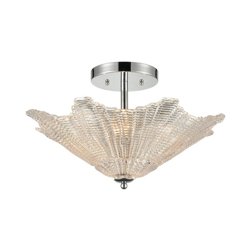 Elk Radiance 4 Light Semi Flush In Polished Model: 60175/4