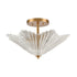 Elk Radiance 4 Light Semi Flush In Satin Brass Model: 60165/4