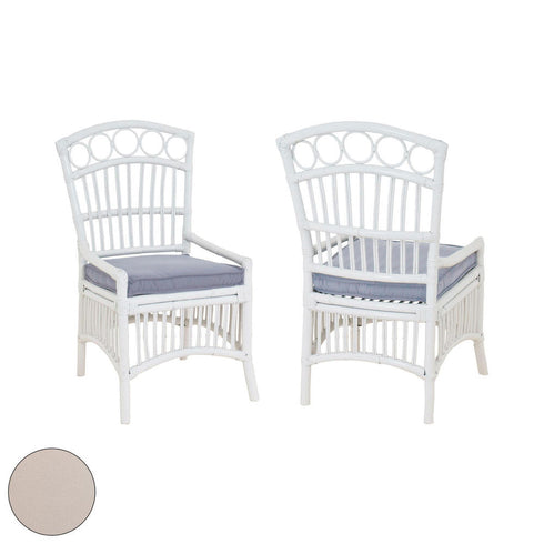 Elk Rattan Veranda Chair Cushion In Cream Model: 2317016CO