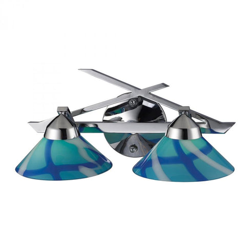 Elk Refraction Vanity Light Model: 1471/2CAR