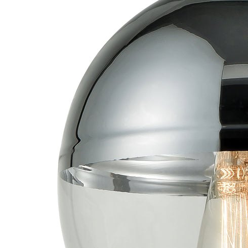 Elk Revelo 1 Light Mini Pendant In Polished Model: 10492/1