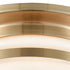 Elk Riley 2 Light Flush Mount In Satin Brass With Model: 16093/2