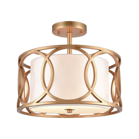Elk Ringlets Semi Flush Mount Model: 33423/2