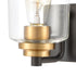Elk Robins 1 Light Vanity Light In Matte Black Model: 46610/1