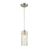 Elk Roubaix 1 Light Mini Pendant In Satin Nickel Model: 60225/1