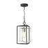 Elk Salinger 1 Light Mini Pendant In Charcoal Model: 12234/1