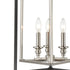 Elk Salinger 3 Light Pendant In Charcoal Model: 12235/3